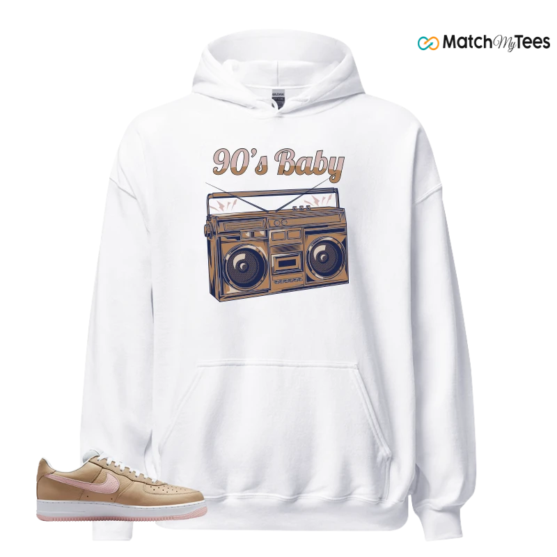 NIKE AIR FORCE 1 LOW LINEN SNEAKER Matching Tees hoodie