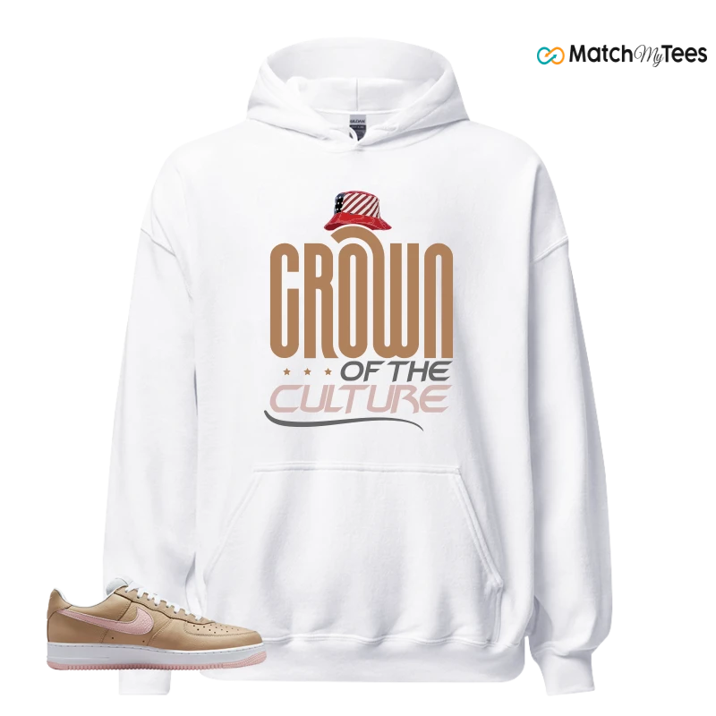 NIKE AIR FORCE 1 LOW LINEN SNEAKER Matching Tees hoodie