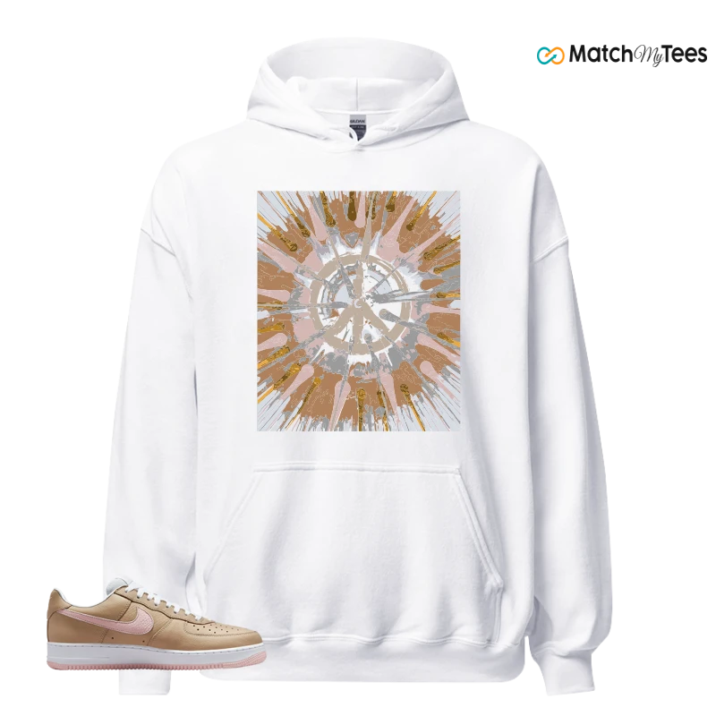 NIKE AIR FORCE 1 LOW LINEN SNEAKER Matching Tees hoodie