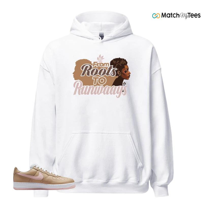 NIKE AIR FORCE 1 LOW LINEN SNEAKER Matching Tees hoodie