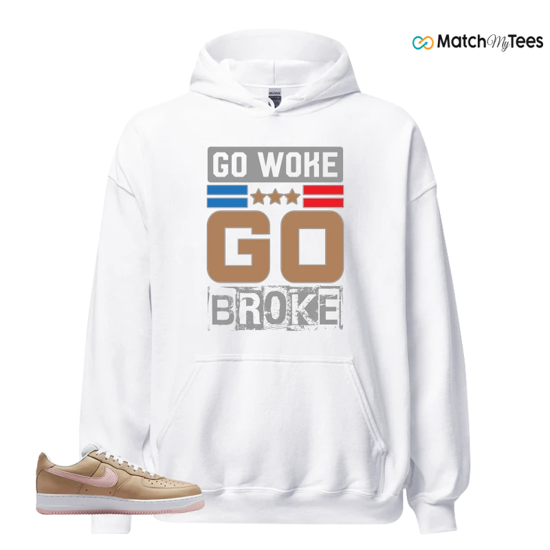 NIKE AIR FORCE 1 LOW LINEN SNEAKER Matching Tees hoodie