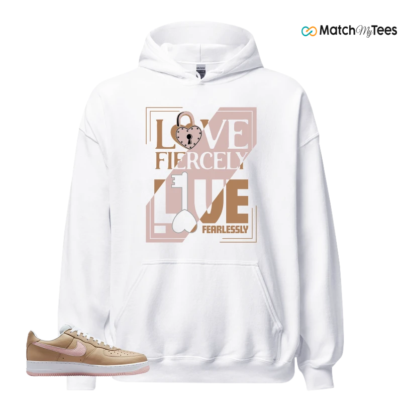NIKE AIR FORCE 1 LOW LINEN SNEAKER Matching Tees hoodie
