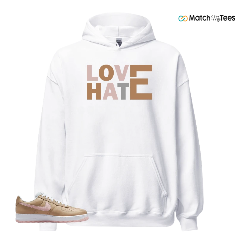 NIKE AIR FORCE 1 LOW LINEN SNEAKER Matching Tees Hoodie for Men