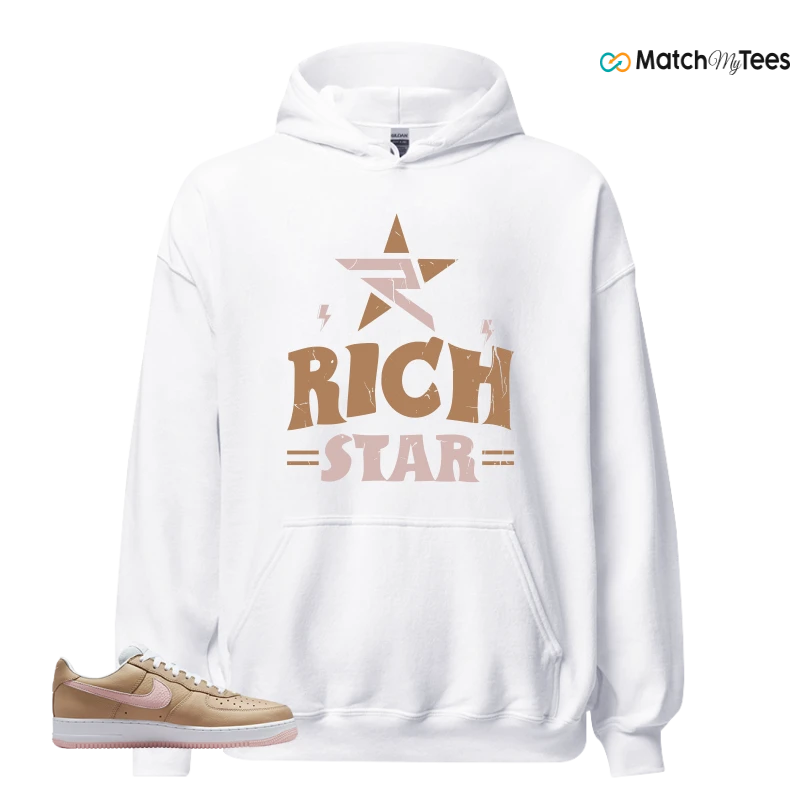 NIKE AIR FORCE 1 LOW LINEN SNEAKER Matching Tees hoodie