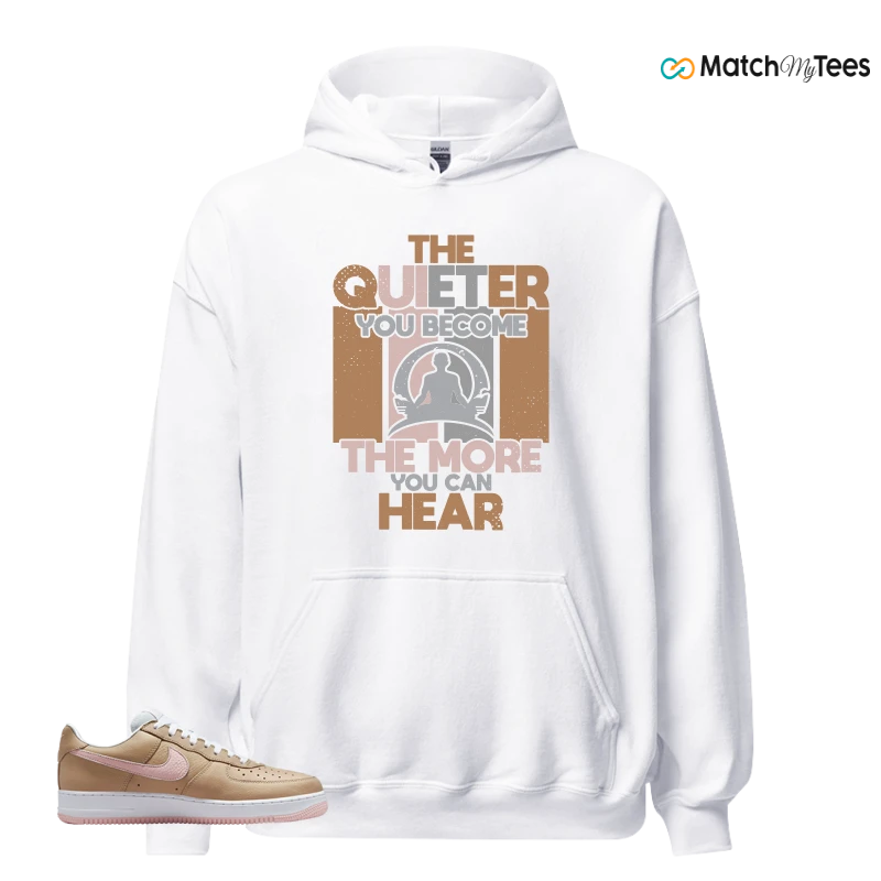 NIKE AIR FORCE 1 LOW LINEN SNEAKER Matching Tees hoodie