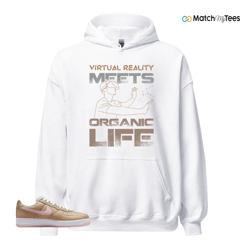 NIKE AIR FORCE 1 LOW LINEN SNEAKER Matching Tees hoodie