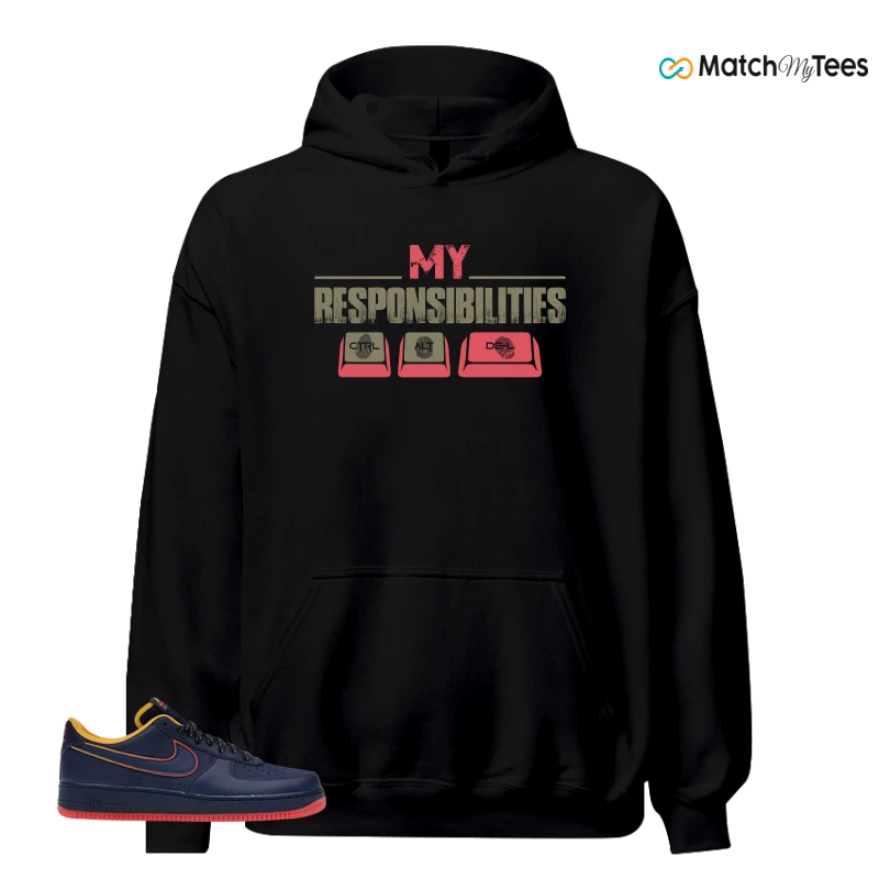 NIKE AIR FORCE 1 LOW RETRO LETTERING SNEAKER Matching Tees hoodie