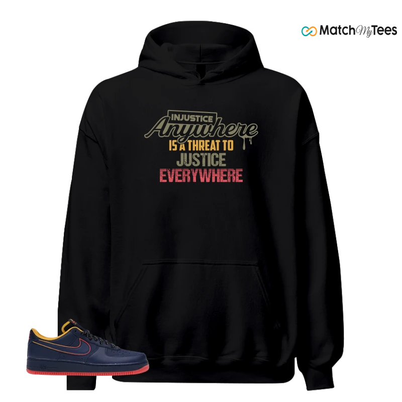 NIKE AIR FORCE 1 LOW RETRO LETTERING SNEAKER Matching Tees hoodie