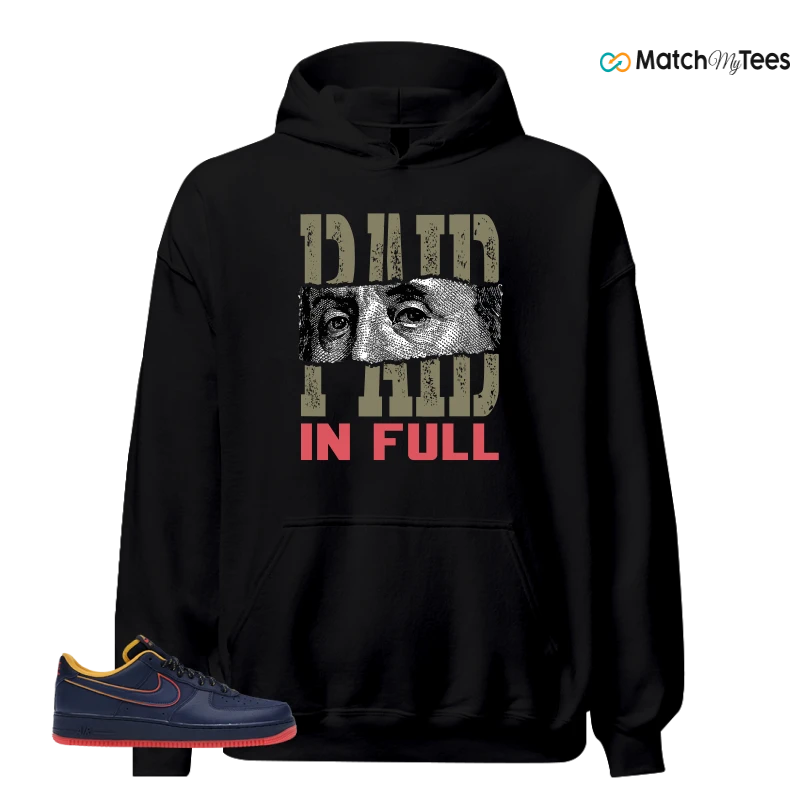 NIKE AIR FORCE 1 LOW RETRO LETTERING SNEAKER Matching Tees hoodie