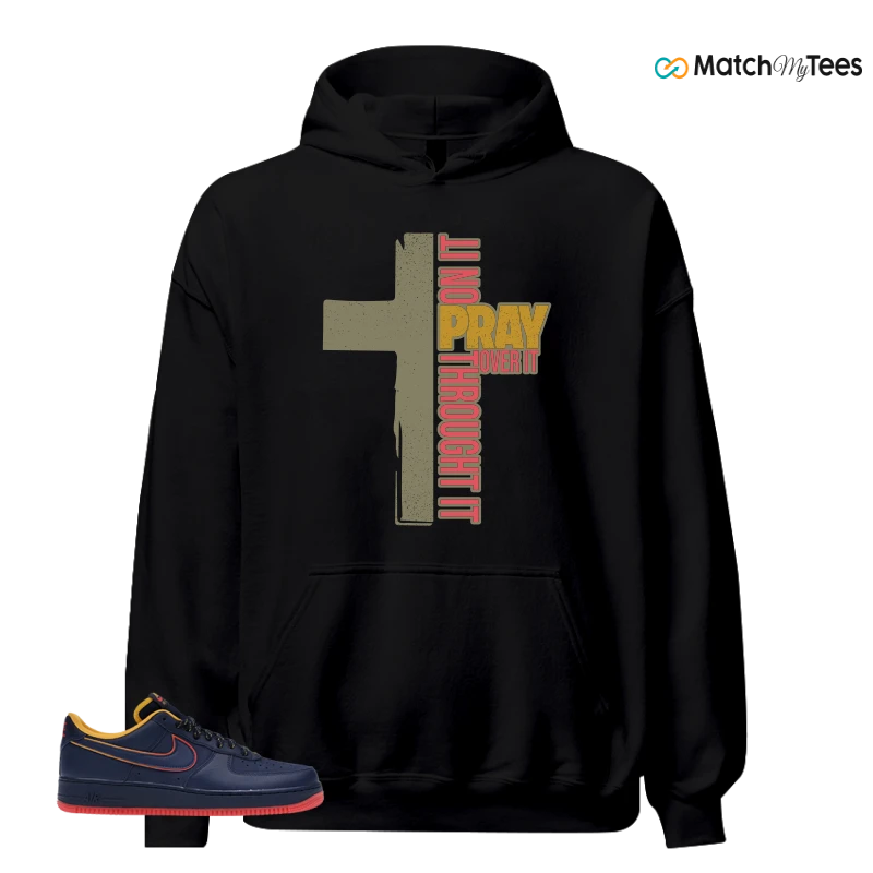 NIKE AIR FORCE 1 LOW RETRO LETTERING SNEAKER Matching Tees hoodie
