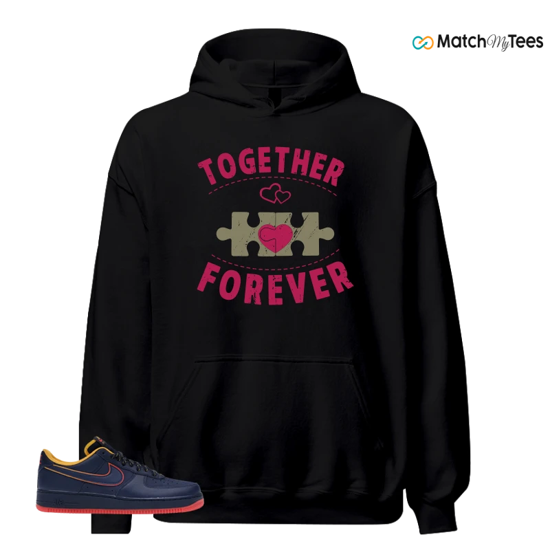 NIKE AIR FORCE 1 LOW RETRO LETTERING SNEAKER Matching Tees hoodie