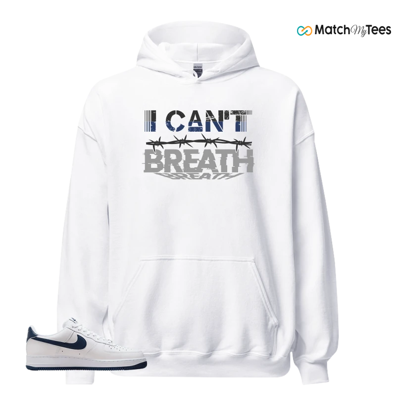 NIKE AIR FORCE 1 LOW WHITE MIDNIGHT NAVY SNEAKER Matching Tees hoodie