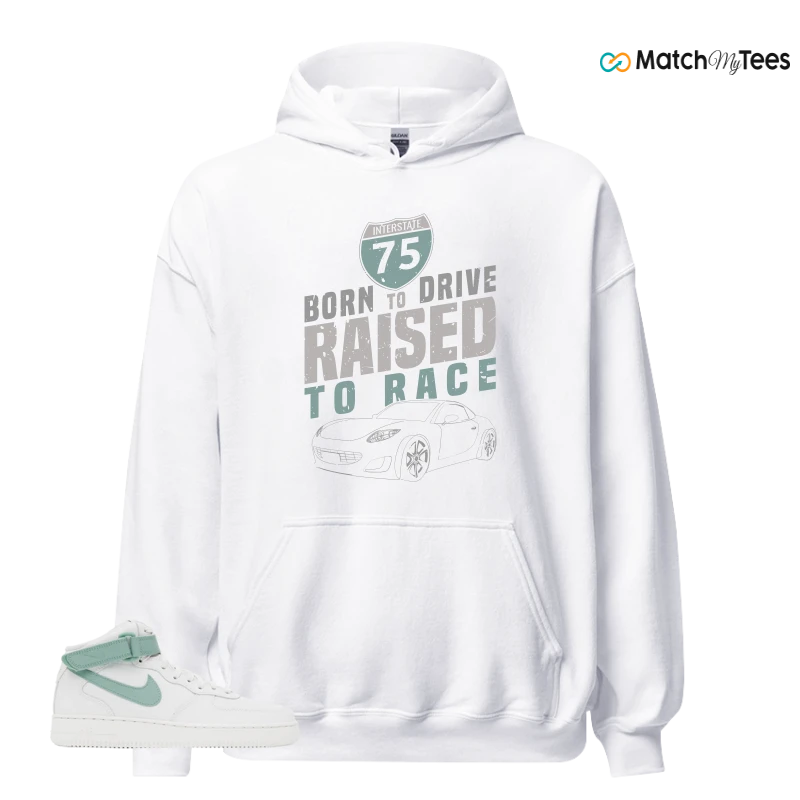 NIKE AIR FORCE 1 MID SEAFOAM GREEN SNEAKER Matching Tees hoodie