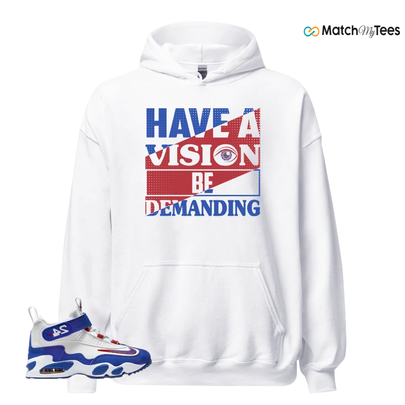 NIKE AIR GRIFFEY MAX 1 GS GYM RED ROYAL SNEAKER Matching Tees hoodie