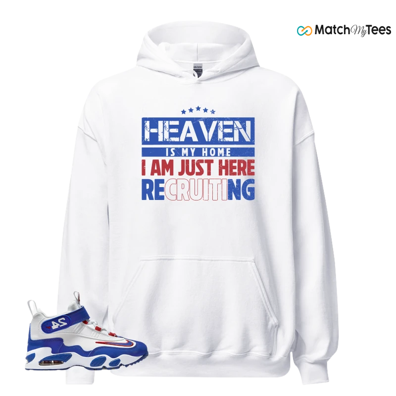 NIKE AIR GRIFFEY MAX 1 GS GYM RED ROYAL SNEAKER Matching Tees hoodie