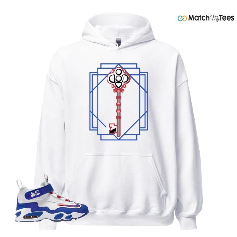 NIKE AIR GRIFFEY MAX 1 GS GYM RED ROYAL SNEAKER Matching Tees hoodie