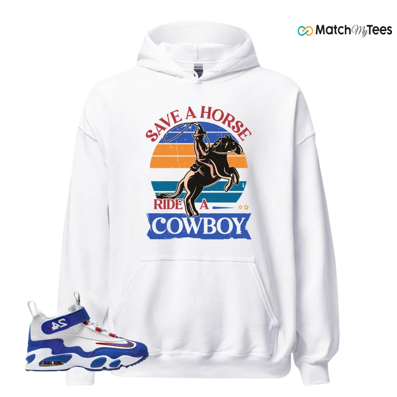 NIKE AIR GRIFFEY MAX 1 GS GYM RED ROYAL SNEAKER Matching Tees hoodie