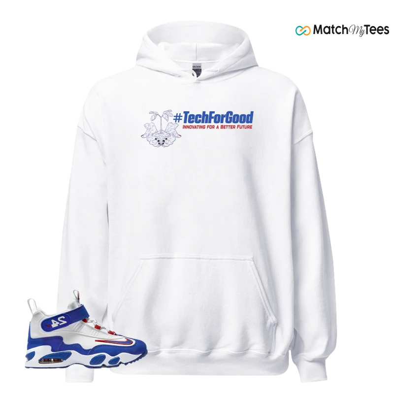 NIKE AIR GRIFFEY MAX 1 GS GYM RED ROYAL SNEAKER Matching Tees hoodie