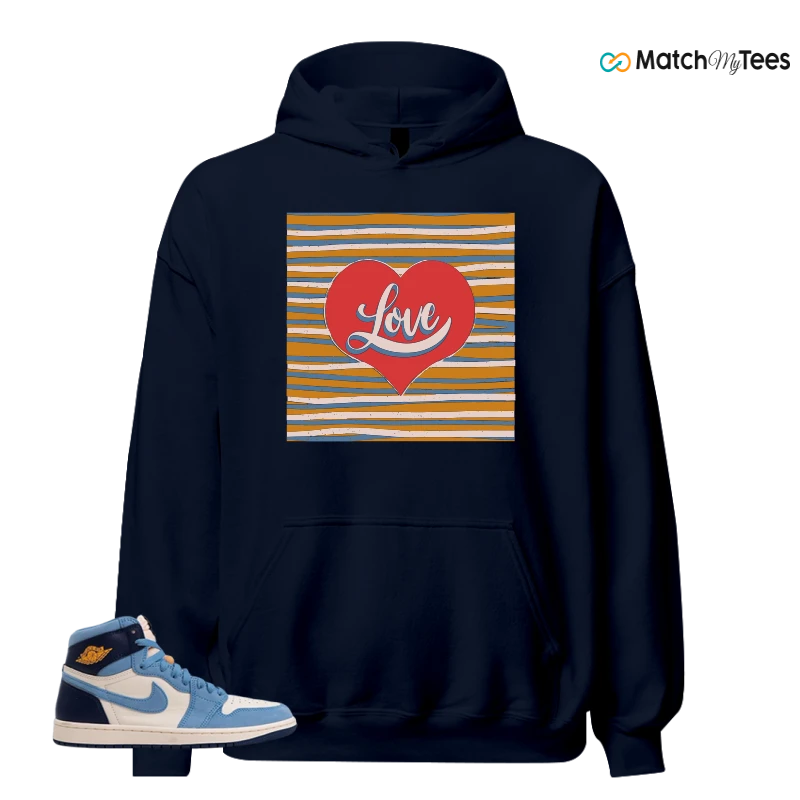 NIKE AIR JORDAN 1 HIGH OG FIRST IN FLIGHT WMNS SNEAKER Matching Tees hoodie