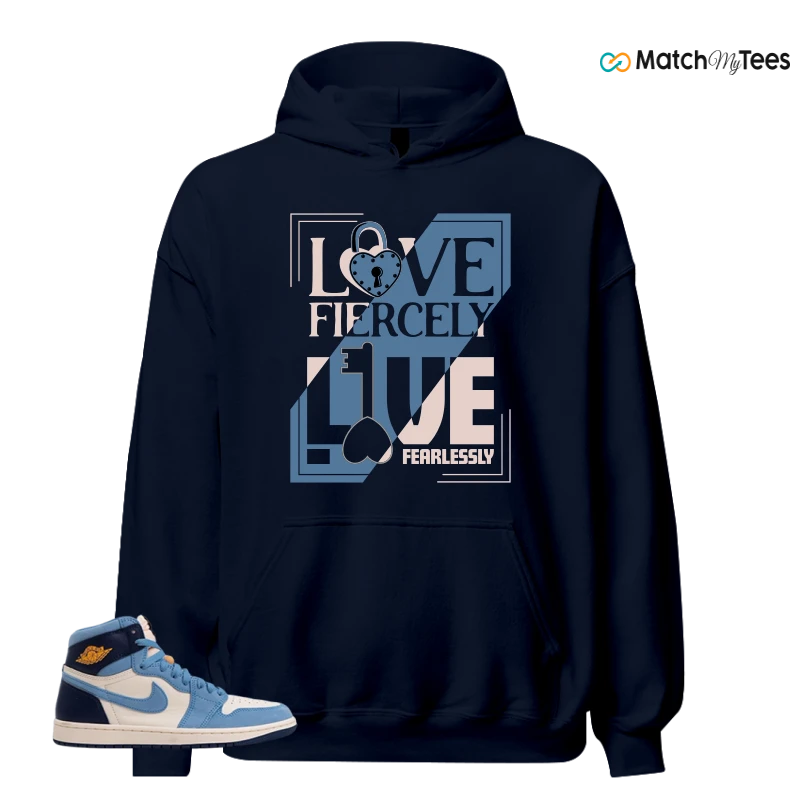 NIKE AIR JORDAN 1 HIGH OG FIRST IN FLIGHT WMNS SNEAKER Matching Tees hoodie
