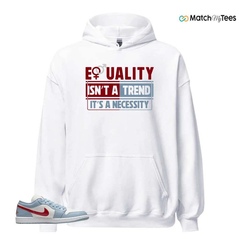 NIKE AIR JORDAN 1 LOW BLUE DUNE RED WMNS SNEAKER Matching Tees hoodie