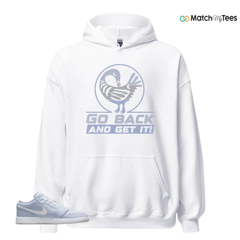 NIKE AIR JORDAN 1 LOW COBALT BLISS SNEAKER Matching Tees Hoodie for Men