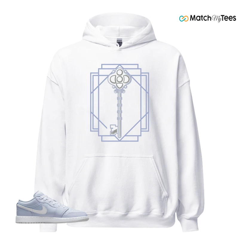 NIKE AIR JORDAN 1 LOW COBALT BLISS SNEAKER Matching Tees hoodie