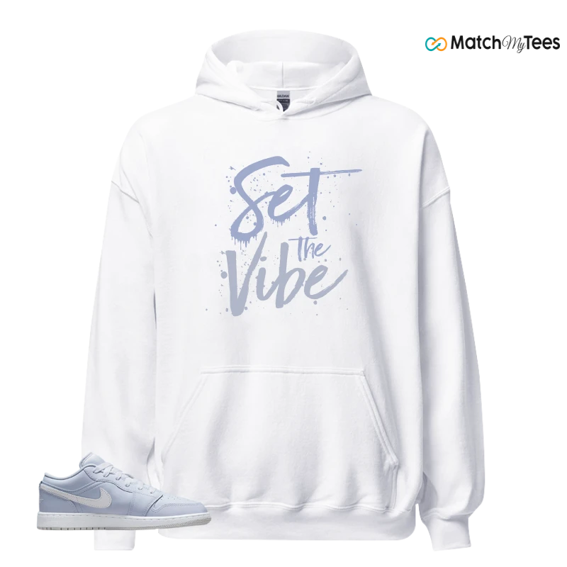 NIKE AIR JORDAN 1 LOW COBALT BLISS SNEAKER Matching Tees hoodie