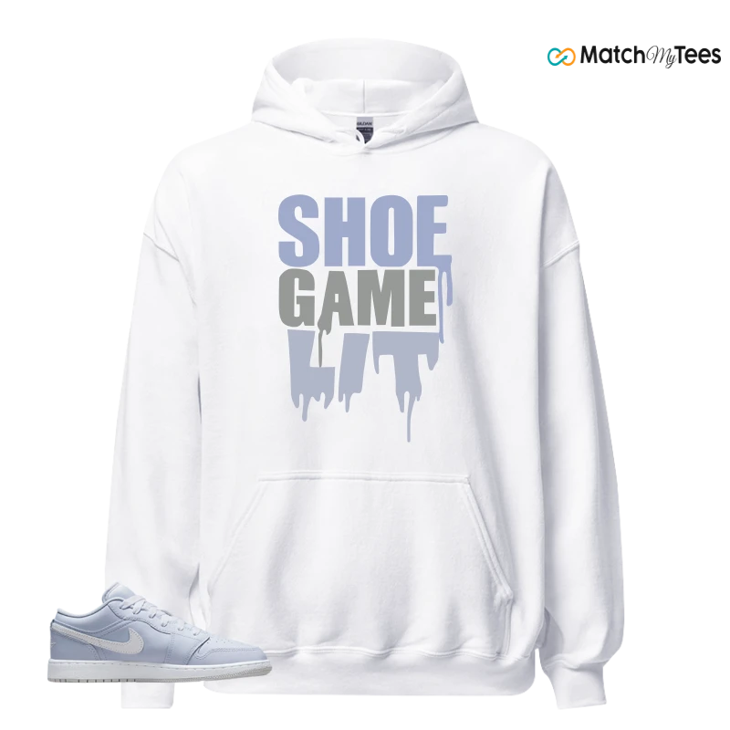 NIKE AIR JORDAN 1 LOW COBALT BLISS SNEAKER Matching Tees hoodie