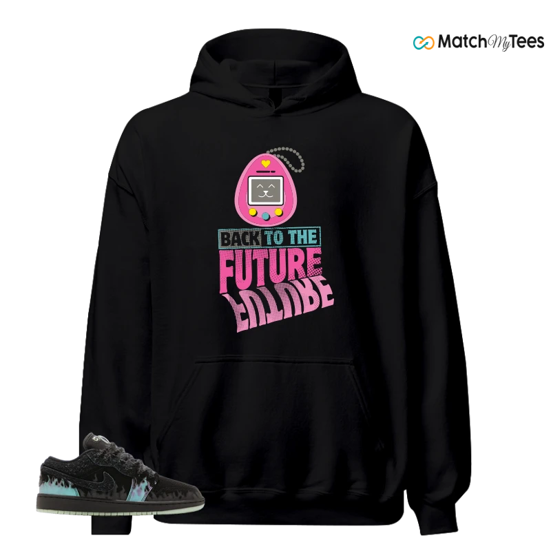 NIKE AIR JORDAN 1 LOW HALLOWEEN BLACK CAT SNEAKER Matching Tees hoodie