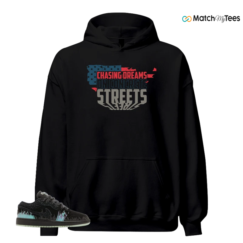 NIKE AIR JORDAN 1 LOW HALLOWEEN BLACK CAT SNEAKER Matching Tees hoodie