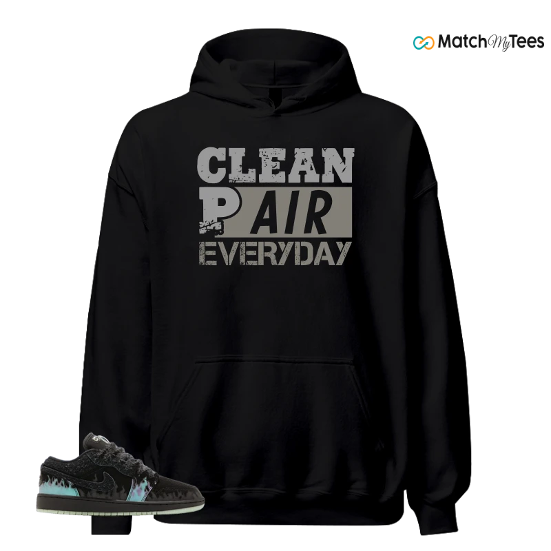 NIKE AIR JORDAN 1 LOW HALLOWEEN BLACK CAT SNEAKER Matching Tees hoodie