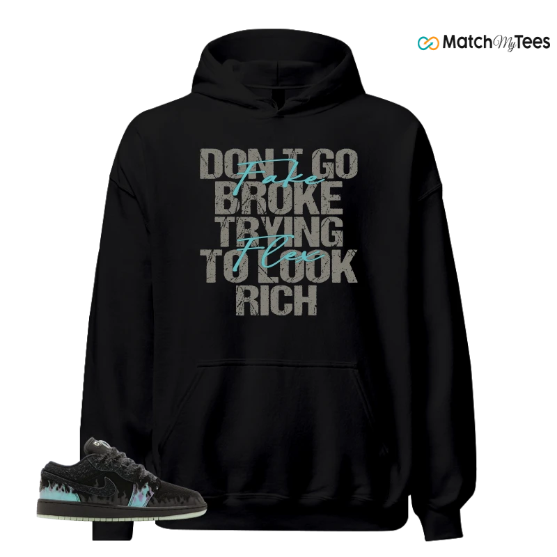 NIKE AIR JORDAN 1 LOW HALLOWEEN BLACK CAT SNEAKER Matching Tees hoodie