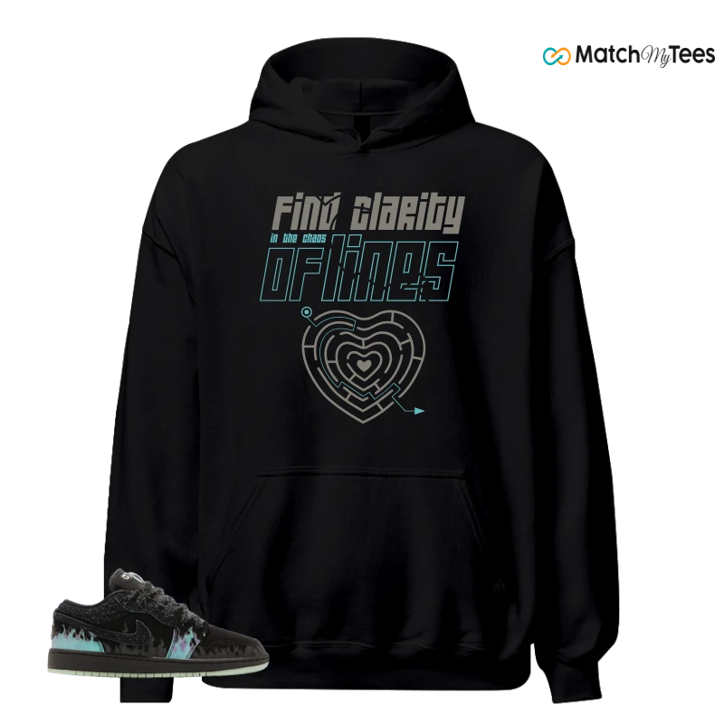 NIKE AIR JORDAN 1 LOW HALLOWEEN BLACK CAT SNEAKER Matching Tees hoodie