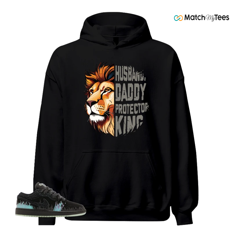 NIKE AIR JORDAN 1 LOW HALLOWEEN BLACK CAT SNEAKER Matching Tees Hoodie for Men
