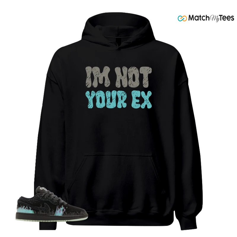 NIKE AIR JORDAN 1 LOW HALLOWEEN BLACK CAT SNEAKER Matching Tees hoodie