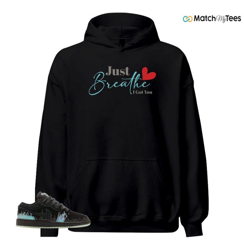 NIKE AIR JORDAN 1 LOW HALLOWEEN BLACK CAT SNEAKER Matching Tees hoodie