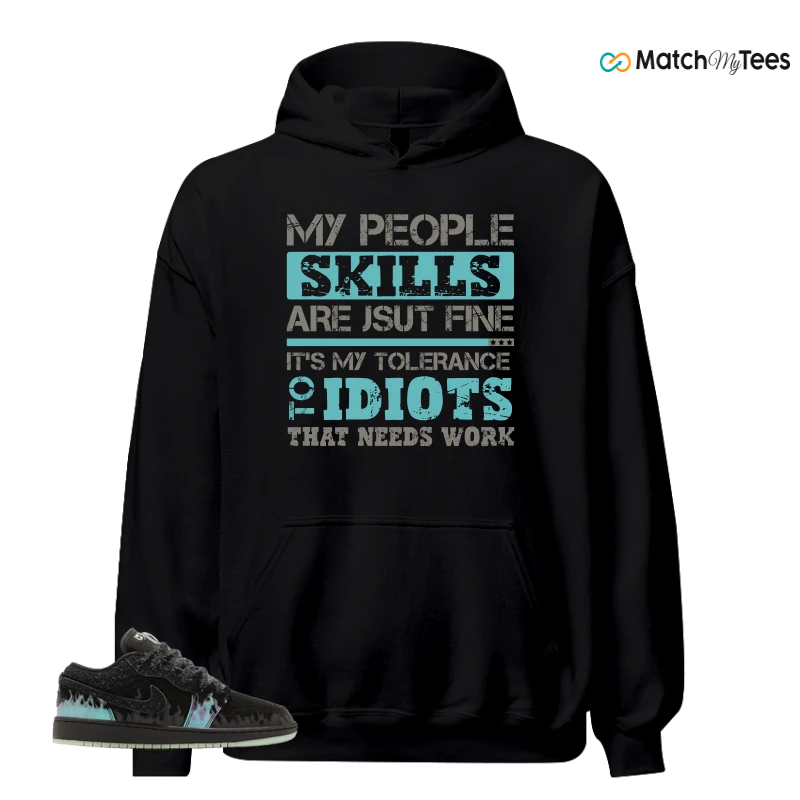 NIKE AIR JORDAN 1 LOW HALLOWEEN BLACK CAT SNEAKER Matching Tees hoodie
