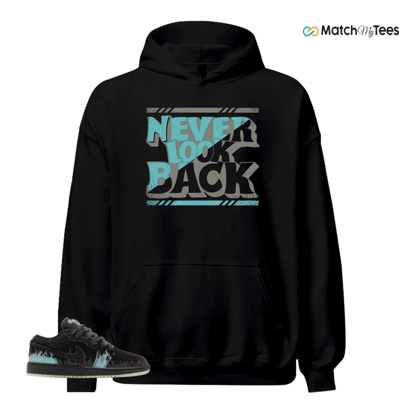 NIKE AIR JORDAN 1 LOW HALLOWEEN BLACK CAT SNEAKER Matching Tees hoodie