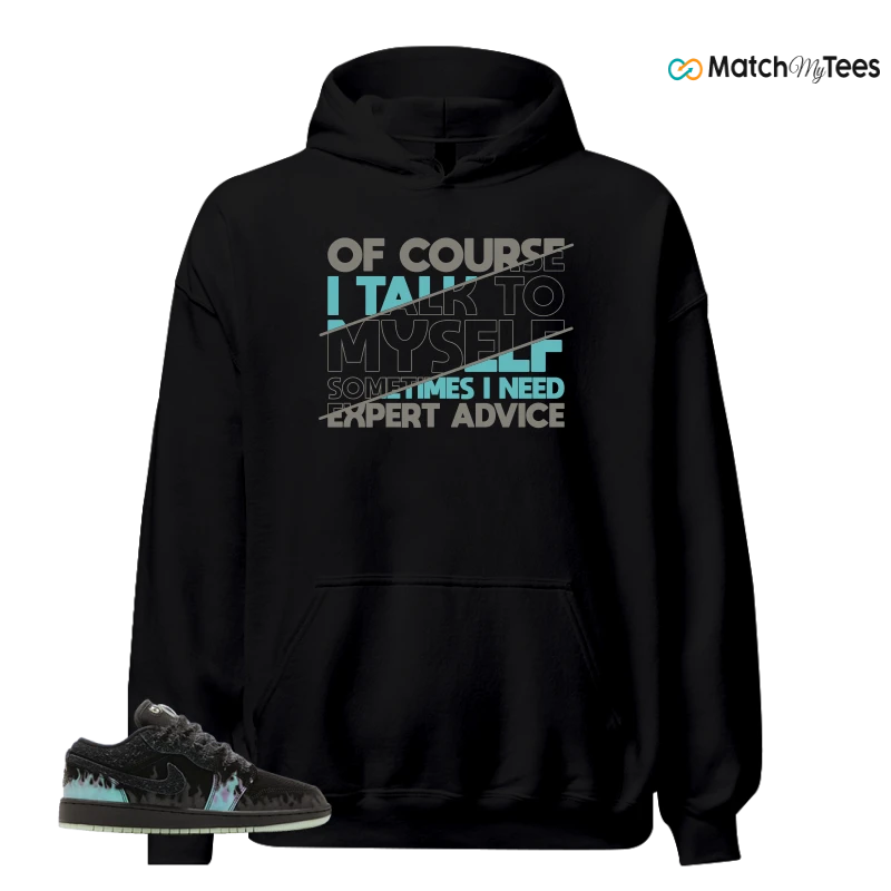 NIKE AIR JORDAN 1 LOW HALLOWEEN BLACK CAT SNEAKER Matching Tees hoodie