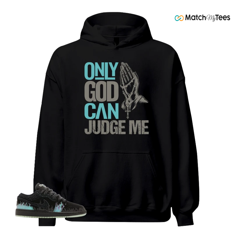 NIKE AIR JORDAN 1 LOW HALLOWEEN BLACK CAT SNEAKER Matching Tees hoodie