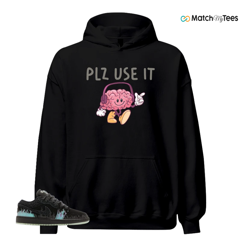 NIKE AIR JORDAN 1 LOW HALLOWEEN BLACK CAT SNEAKER Matching Tees hoodie