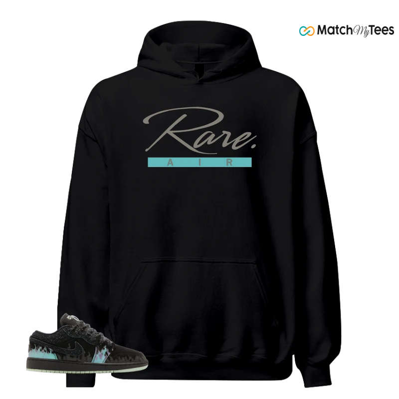 NIKE AIR JORDAN 1 LOW HALLOWEEN BLACK CAT SNEAKER Matching Tees hoodie