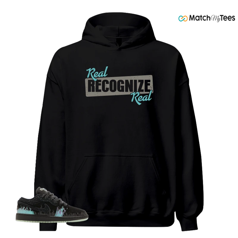 NIKE AIR JORDAN 1 LOW HALLOWEEN BLACK CAT SNEAKER Matching Tees hoodie