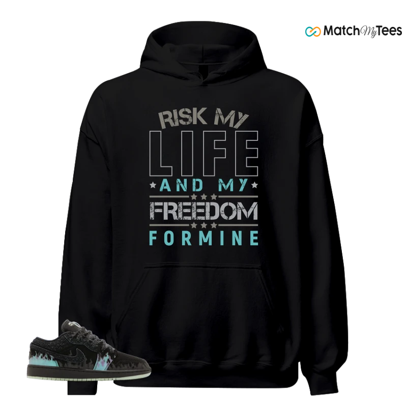 NIKE AIR JORDAN 1 LOW HALLOWEEN BLACK CAT SNEAKER Matching Tees hoodie