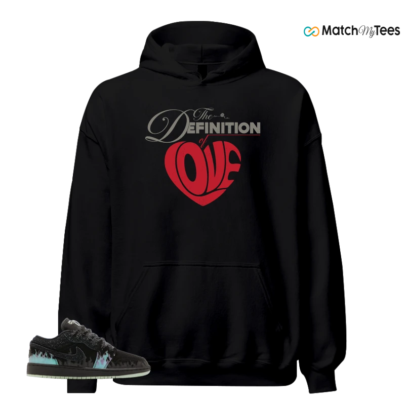 NIKE AIR JORDAN 1 LOW HALLOWEEN BLACK CAT SNEAKER Matching Tees hoodie