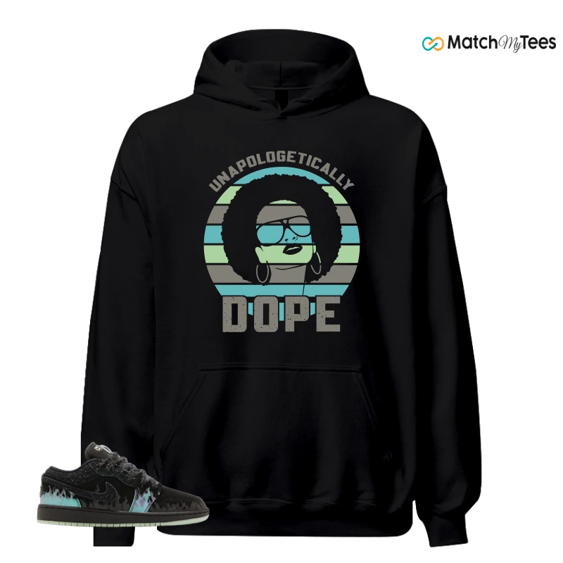 NIKE AIR JORDAN 1 LOW HALLOWEEN BLACK CAT SNEAKER Matching Tees hoodie