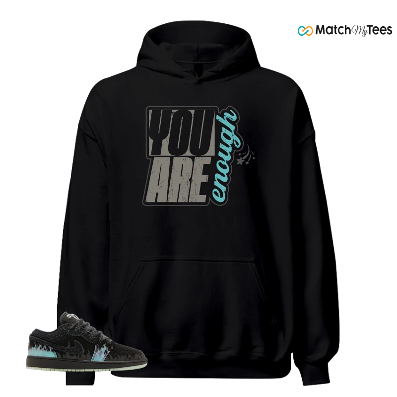 NIKE AIR JORDAN 1 LOW HALLOWEEN BLACK CAT SNEAKER Matching Tees hoodie