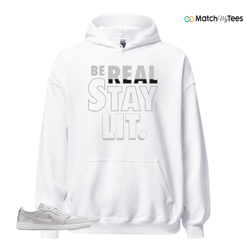 NIKE AIR JORDAN 1 LOW OG METALLIC SILVER SNEAKER Matching Tees hoodie
