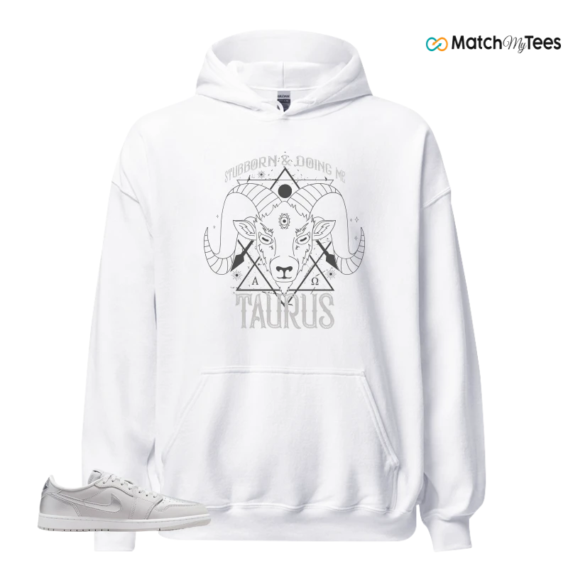 NIKE AIR JORDAN 1 LOW OG METALLIC SILVER SNEAKER Matching Tees hoodie